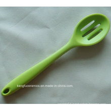 Custom Drainng Spoon Skimmer Silicone Spoon